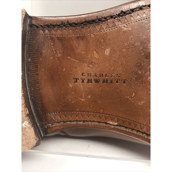 Charles Tyrwhitt Jermyn Street Men 11 F Tan Oxford